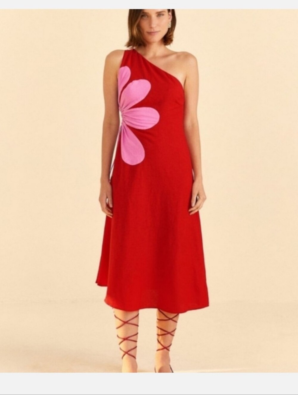 Farm Rio One Shoulder Mididress - Picture 3 of 9